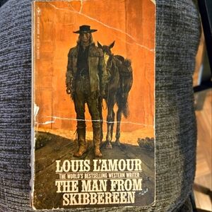 L'Amour Western Adventure Coffee Table Book - Brown and Orange